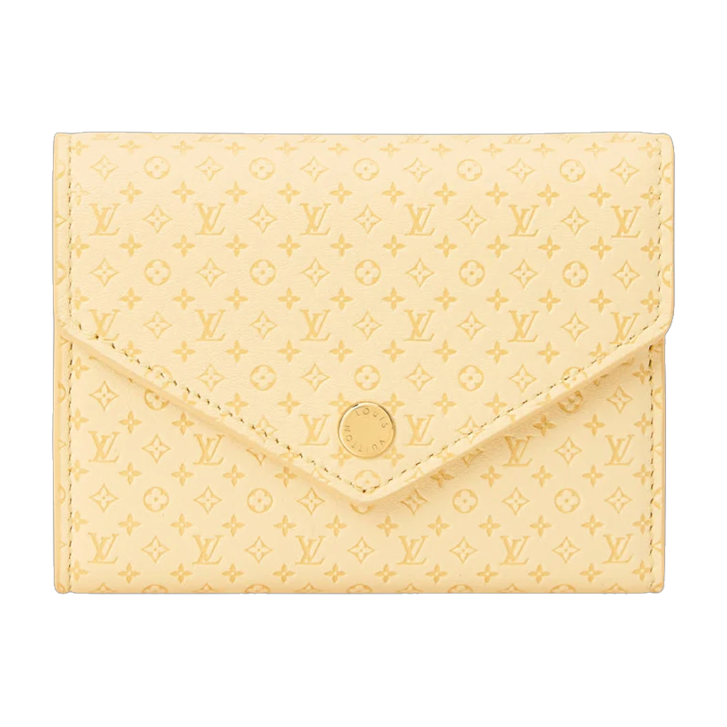 Louis Vuitton Victorine Wallet in Banana Leather