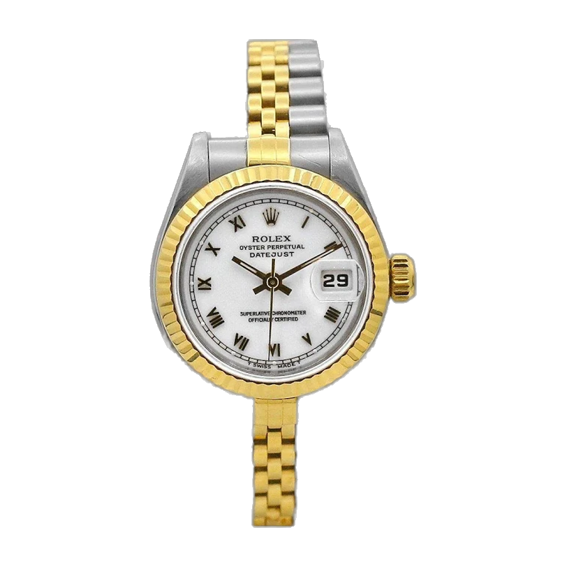 Rolex Ladies Datejust 69173 18k Yellow Gold Watch